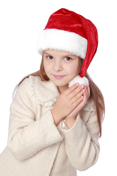 Kid on Christmas — Stock Photo, Image