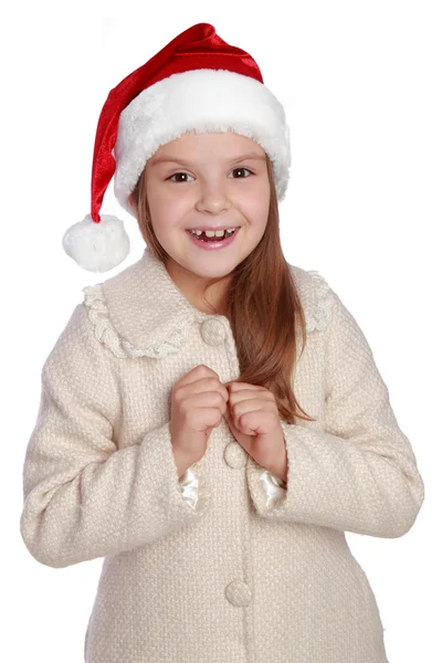 Niño en Navidad — Foto de Stock