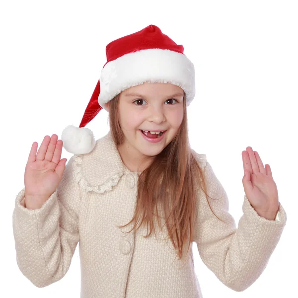 Ragazzo a Natale — Foto Stock