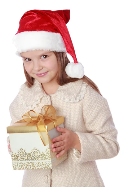 Niño en Navidad — Foto de Stock