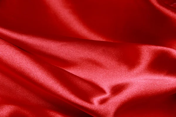 赤いサテンの背景 — ストック写真