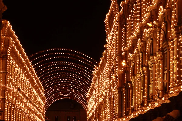 Natal em Moscou, Rússia . — Fotografia de Stock