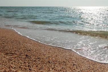 Kerch, Kırım üzerinde desenli deniz manzarası