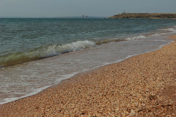 Costiera Strutturata Sopra Kerch Crimea — Foto Stock