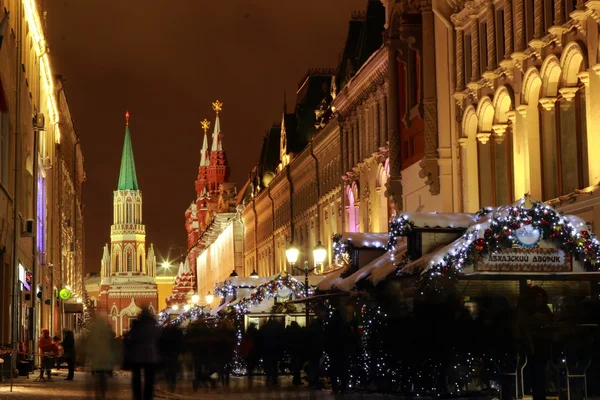 Christmas in Moscow, Russia — Stock Photo, Image