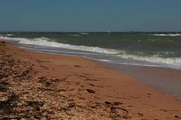 Piękny Odkryty Wizerunek Seacoast — Zdjęcie stockowe