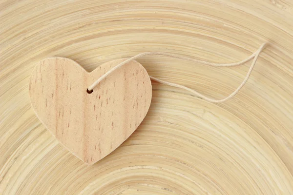 Wooden love symbol — Stock Photo, Image