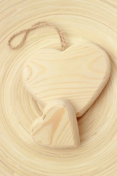 Cuore di legno — Foto Stock