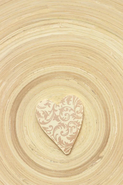 Symbole amour en bois — Photo