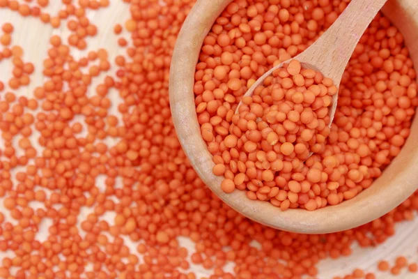 Lentils texture — Stock Photo, Image