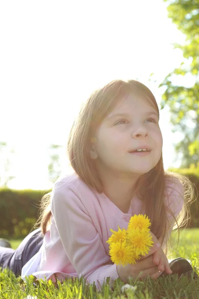 Lovely kid outdoor, Москва, Россия — стоковое фото