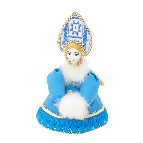 Studio Afbeelding Van Snow Maiden Toy — Stockfoto