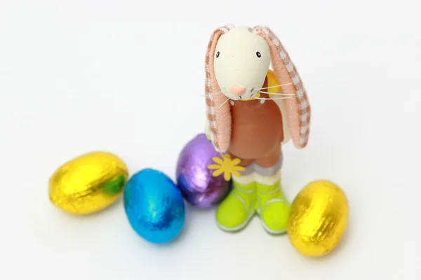 Rabbit on Easter — Stock Photo, Image