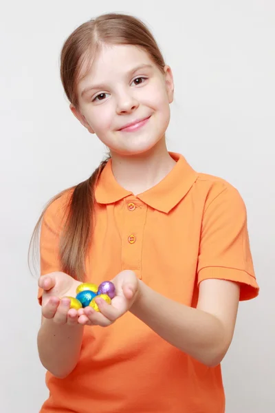 Kind zum Thema Ernährung — Stockfoto