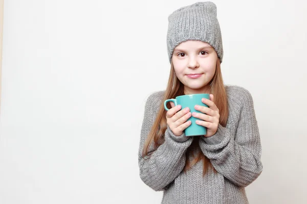 Kid on Food theme — Stock Photo, Image