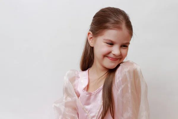 Retrato de niña sonriente — Foto de Stock