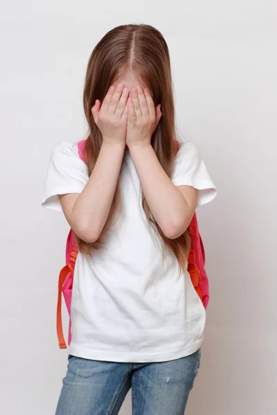 Pretty schoolgirl — Stock Photo, Image