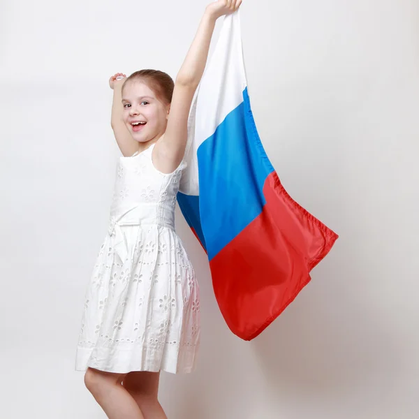 Niño patriótico — Foto de Stock