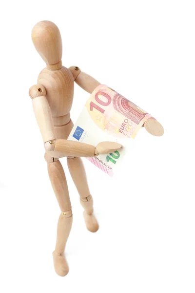 Toy and money — Stock Photo, Image