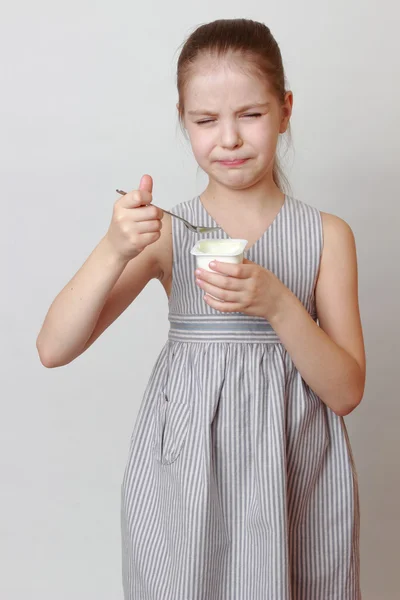 Kind zum Thema Ernährung — Stockfoto