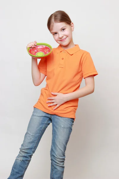 Yiyecek bahis konusu üstünde evlat — Stok fotoğraf