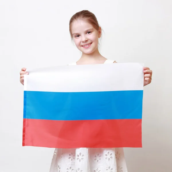 Patriotic kid — Stock Photo, Image