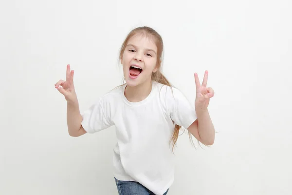 Lovely fuuny kid — Stock Photo, Image