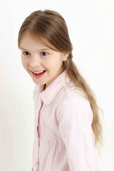 Beautiful fashion little girl — Stock Photo, Image