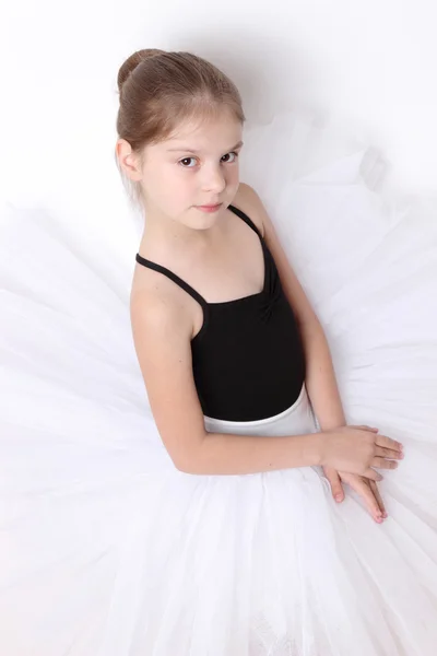 Smiley kleine ballerina — Stockfoto