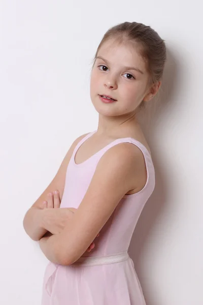 Gülen küçük balerin — Stok fotoğraf