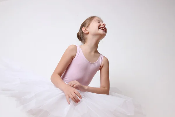 Krásná malá baletka — Stock fotografie