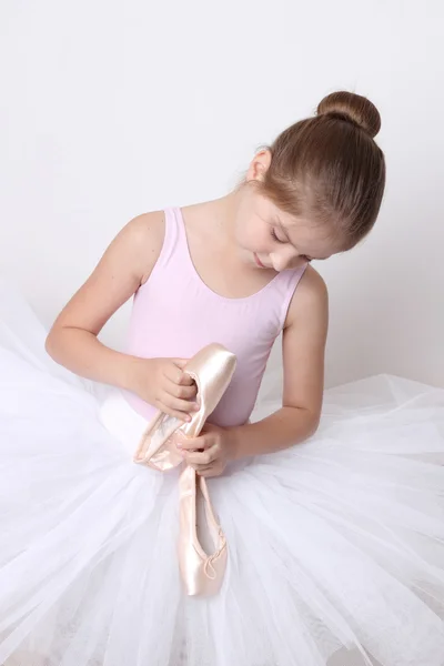 Härlig liten ballerina — Stockfoto