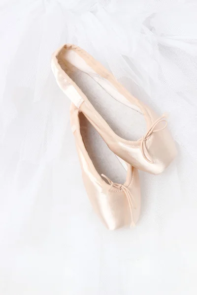 Scarpe da punta per ballerina — Foto Stock