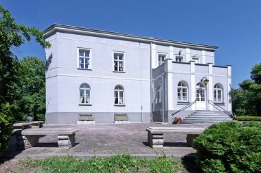 Szafarnia, Polonya - 2 Temmuz 2025. Szafarnia 'daki Frederic Chopin Merkezi..