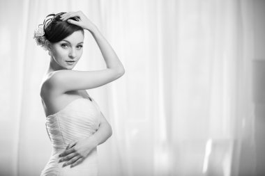 güzel gelin ona düğün gününde