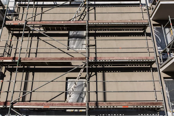 Edificio residencial Sitio de construcción — Foto de Stock