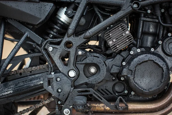 Motor de moto de carretera de rendimiento potente moderno — Foto de Stock