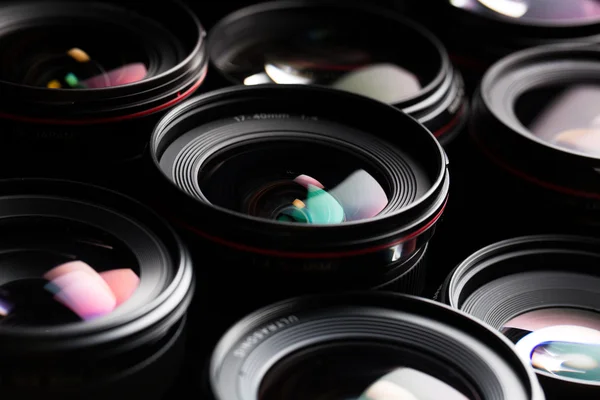 Lentes de cámara modernas — Foto de Stock