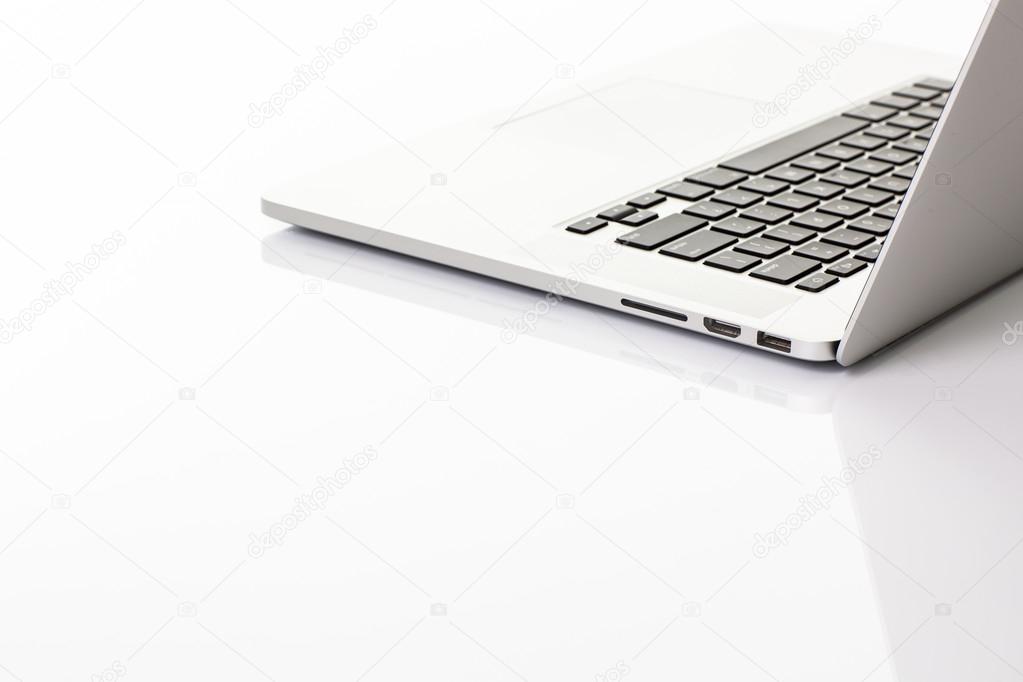 Modern laptop computer