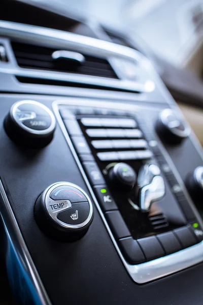 Modern car interior — Stock Photo, Image