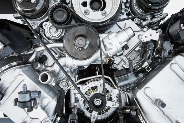 Motor de coche - Moderno motor de coche potente — Foto de Stock