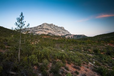 Mont sainte victoire Provence, Fransa