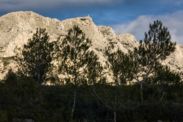 Mont Sainte Victoire in Provence, France — Stock Photo, Image