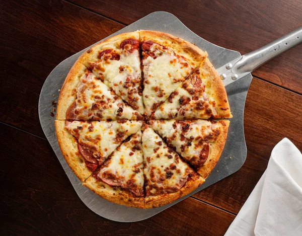 Pizza Kabuğu Manzaralı — Stok fotoğraf