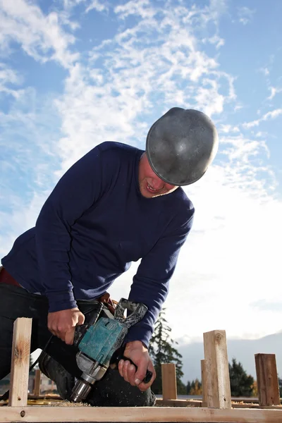 Trabajadores de la construcción —  Fotos de Stock