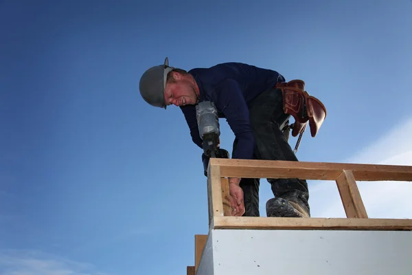 Trabajadores de la construcción —  Fotos de Stock