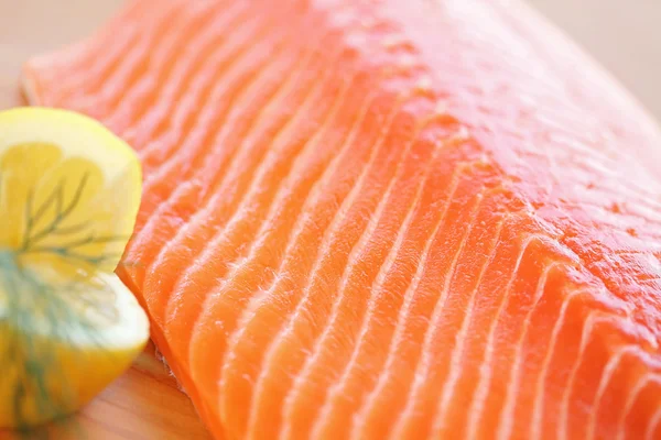 Close up of a Salmon fillet — Stock Photo, Image