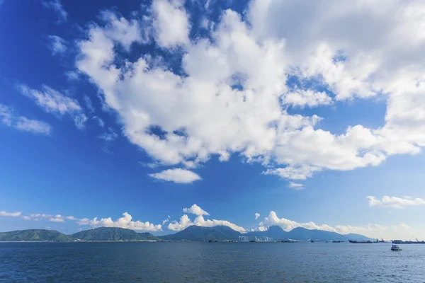 Küstenlandschaft in hong kong lantau island — Stockfoto