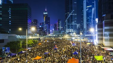 hong Kong 2014 demokrasi yanlısı protesto