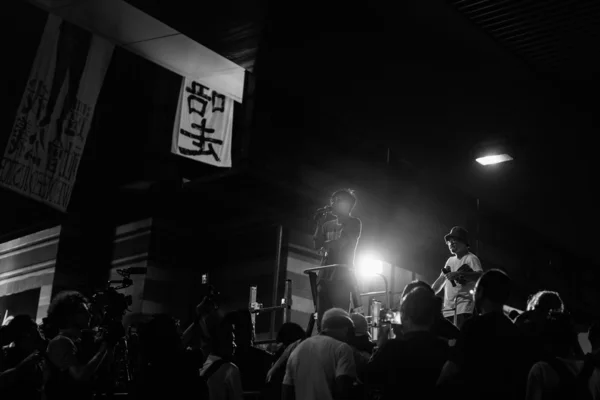 Hong Kong 2014 年傘革命 — ストック写真